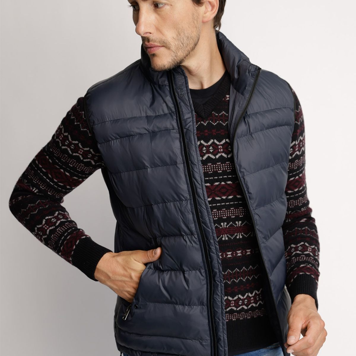 FEROUCH - Chaqueta Sin Mangas Montana Fj Gris Ferouch