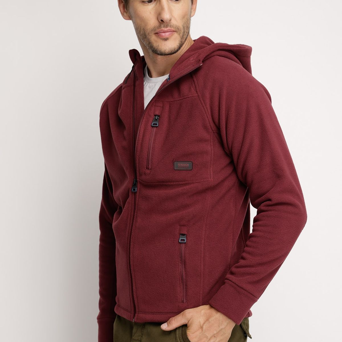 FEROUCH - Polerón New York Rojo Ferouch