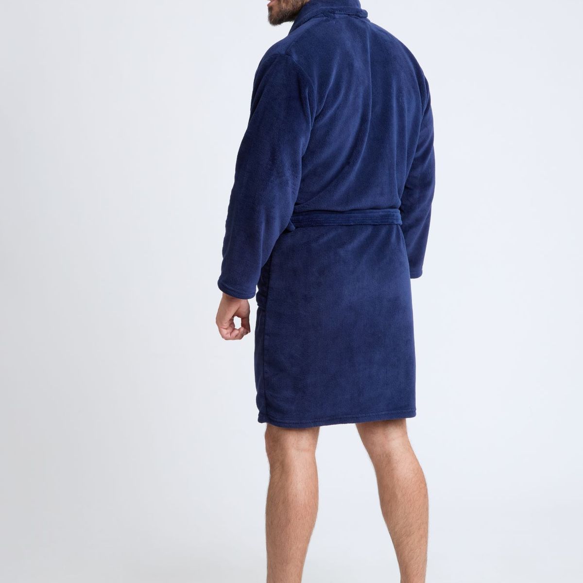 BECKIL - BECKIL COD 1102  BATA POLAR LISO CON BOLSILLOS