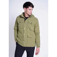 NEW MAN - Chaqueta Bolsic Verde