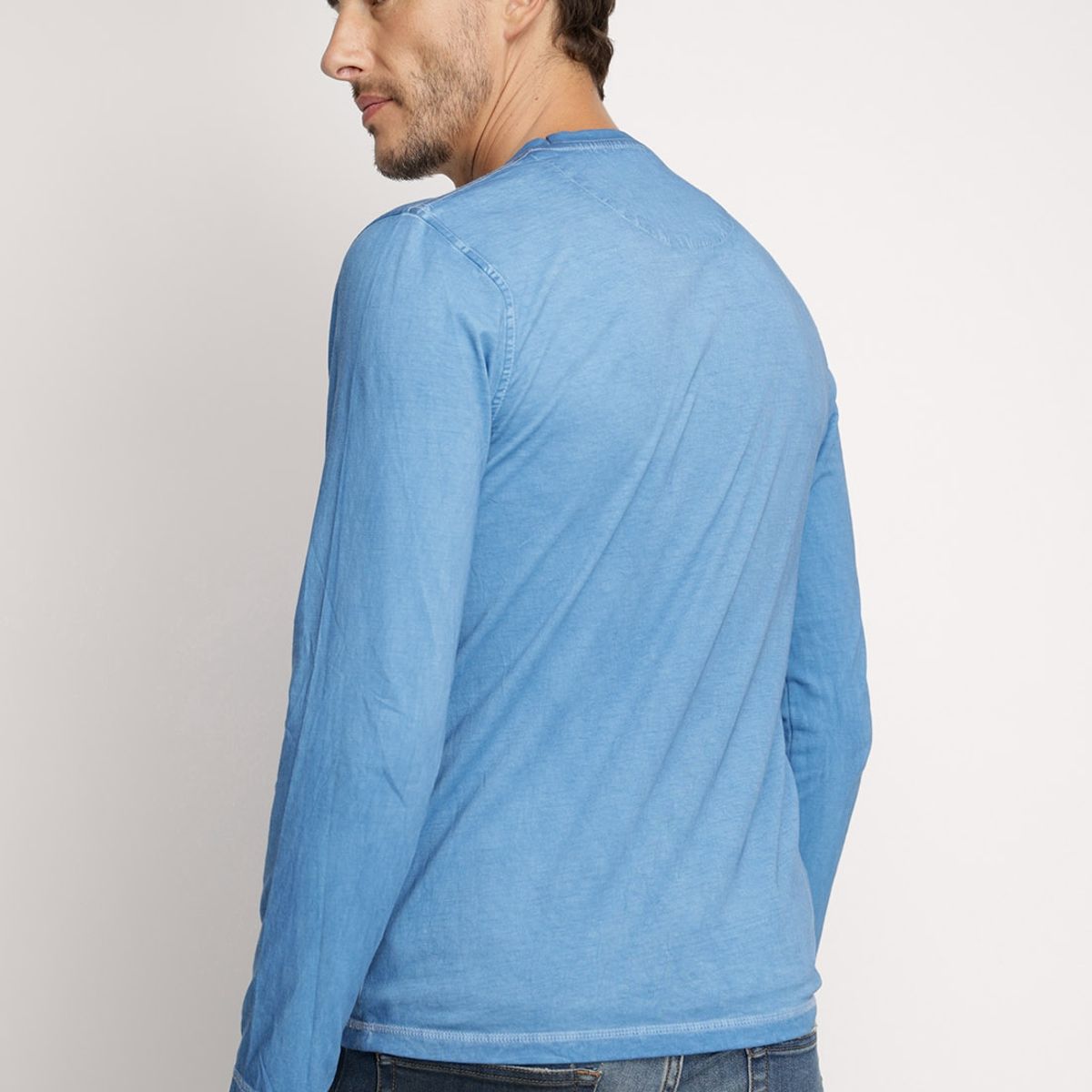 FEROUCH - Polera Michigan Celeste Ferouch