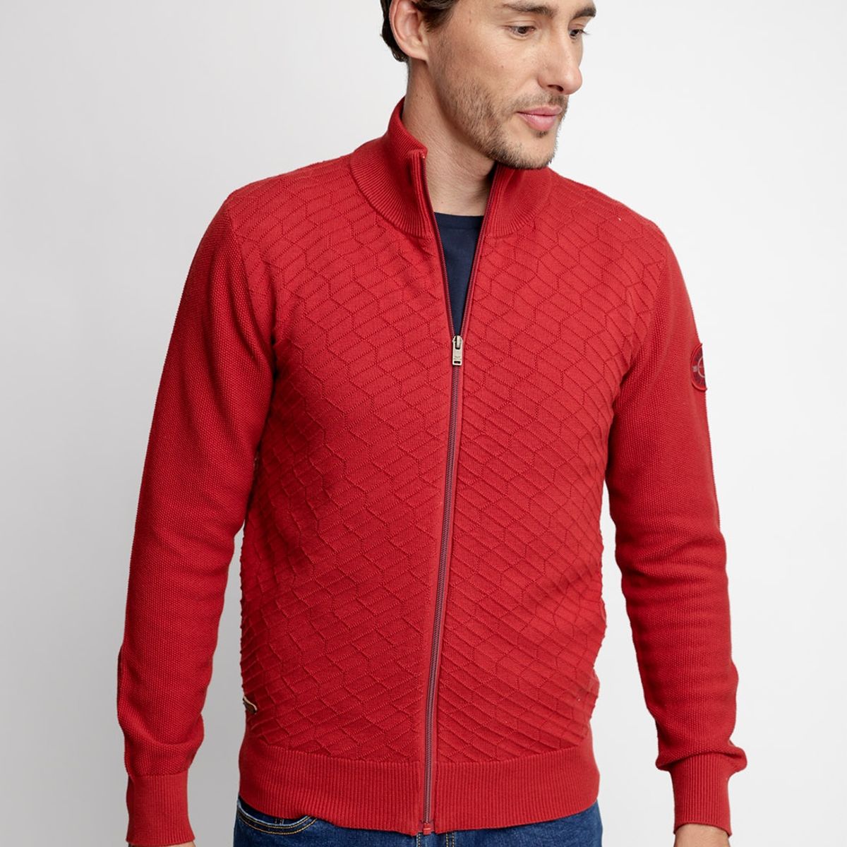 FEROUCH - Sweater Nevada Marrón Ferouch