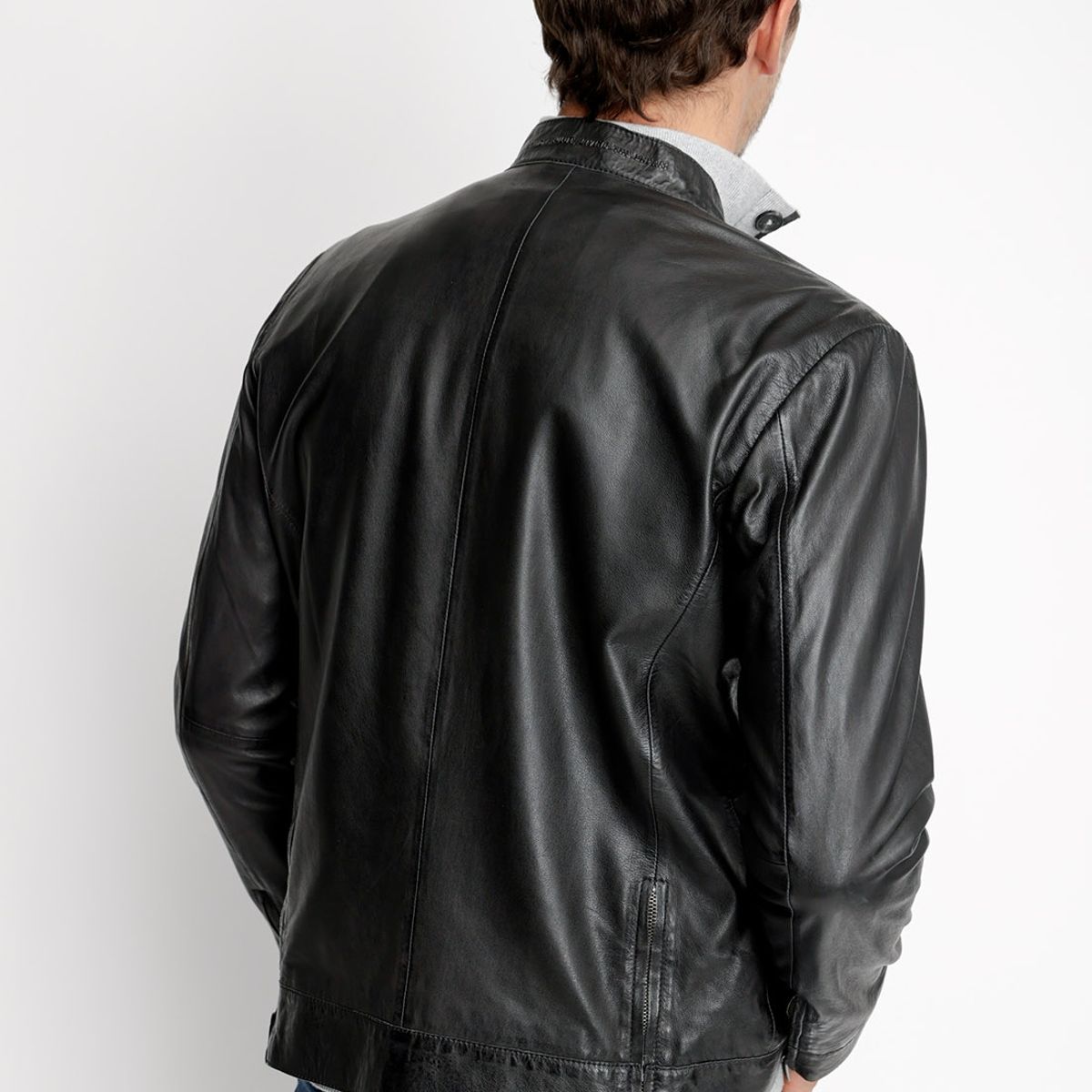 FEROUCH - Chaqueta Cuero Memphis Negro Ferouch