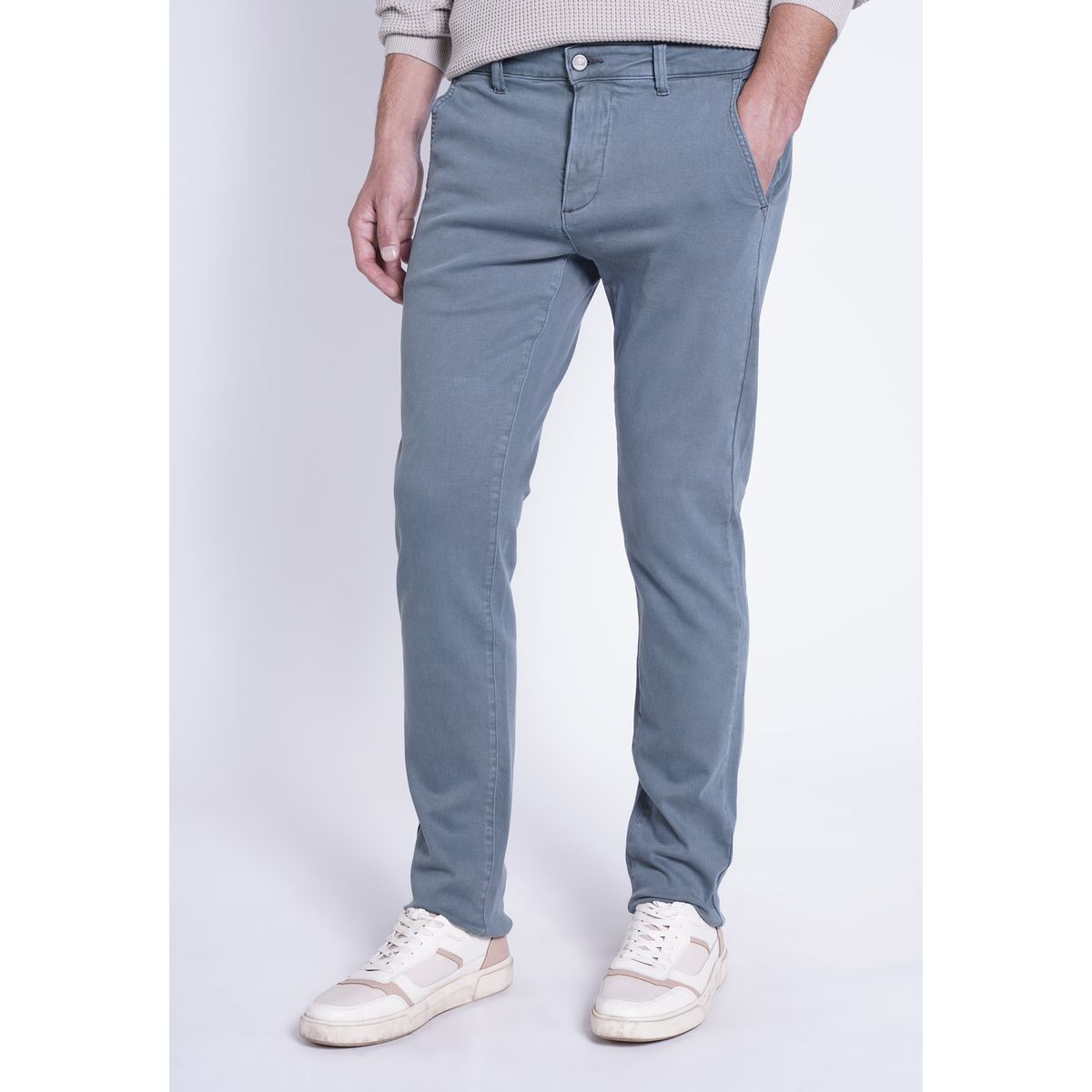 NEW MAN - Pantalón Tintin Azul New Man