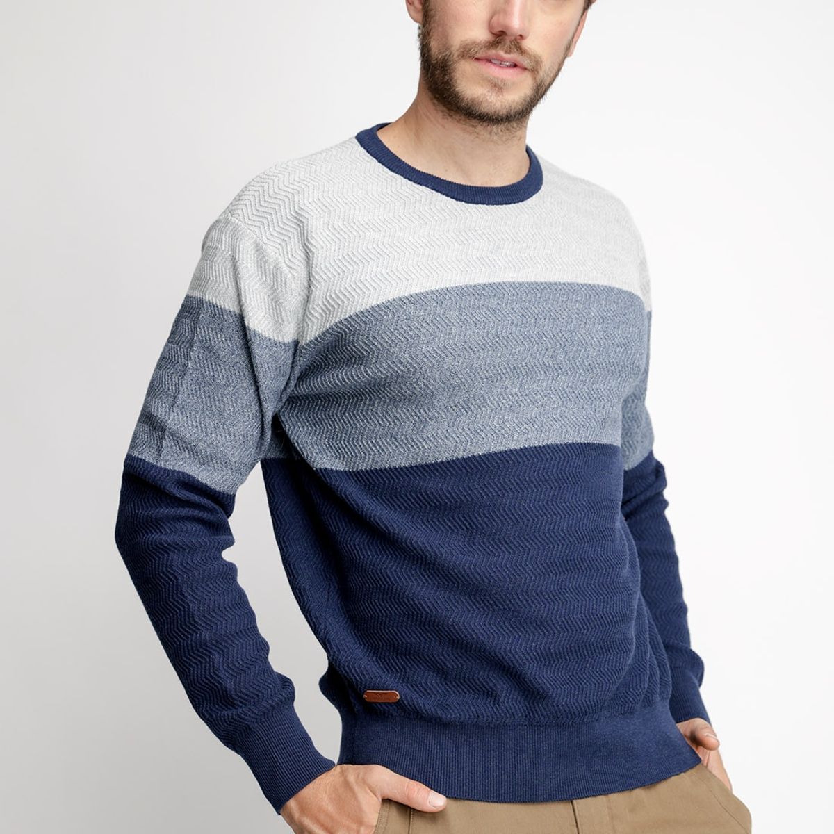 FEROUCH - Sweater Florida Azul Ferouch
