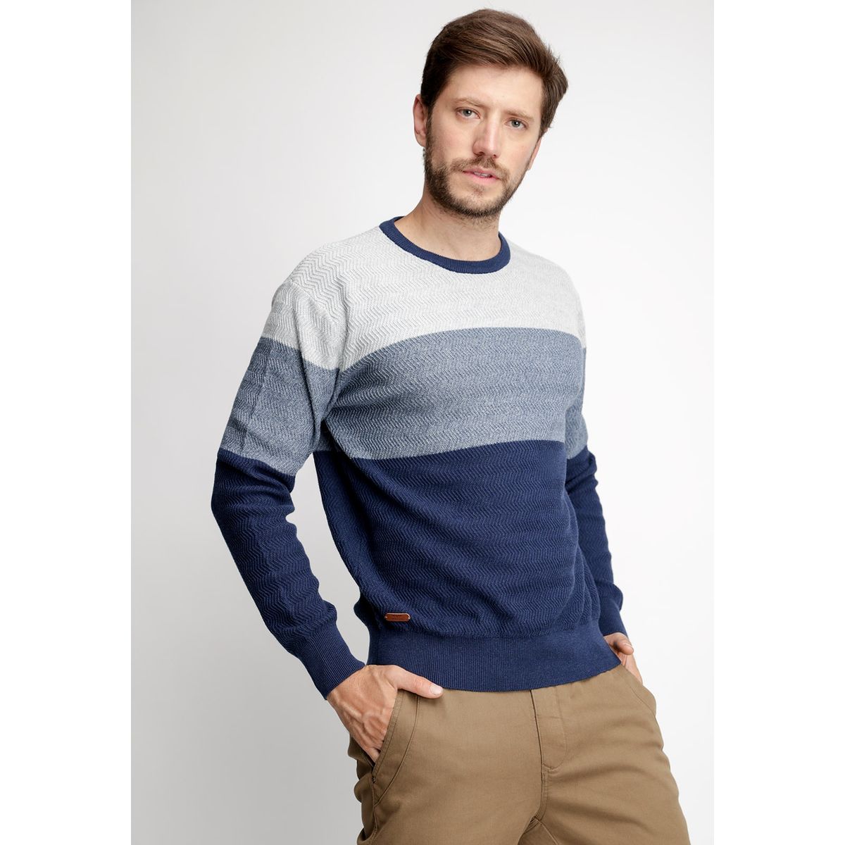 FEROUCH - Sweater Florida Azul Ferouch