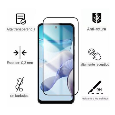 Imagen 2 del producto Lamina Mica Vidrio Templado Completa Para Motorola G53 5G