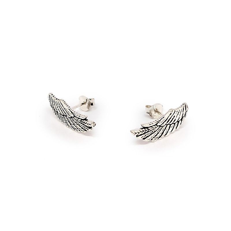ANDREA COGGIOLA JOYAS - Aros Alas Trepadores Plata Fina 925