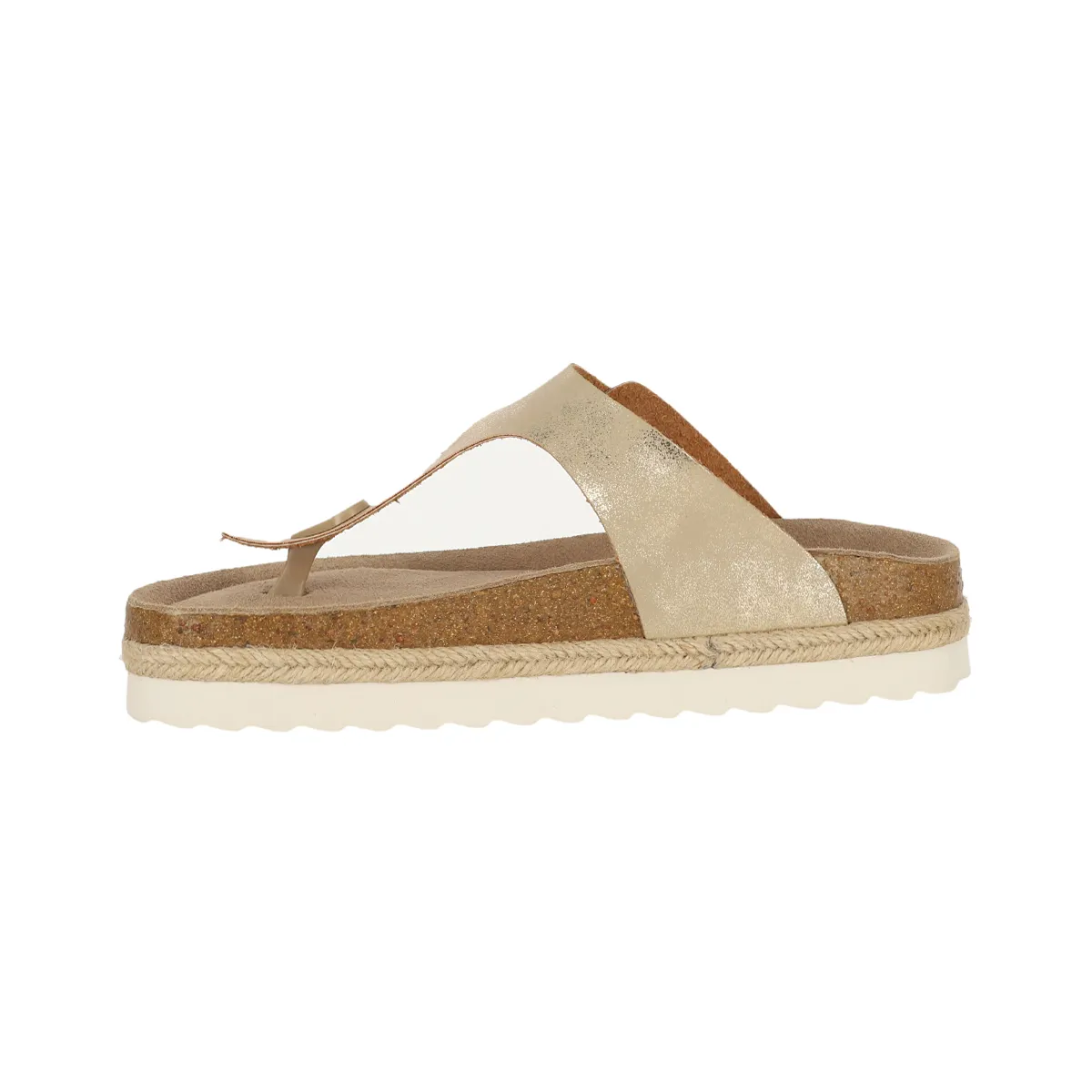 BAMERS - Sandalia Bamers Kend Capri Yute Mid Mujer Oro