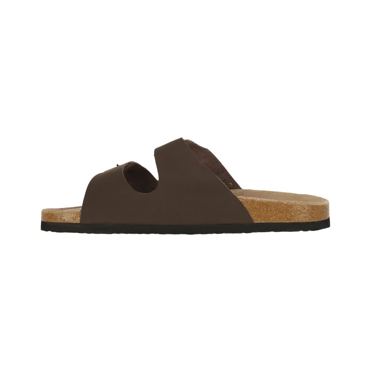 BAMERS - Sandalia Hombre Bamers Kend Cuero Café