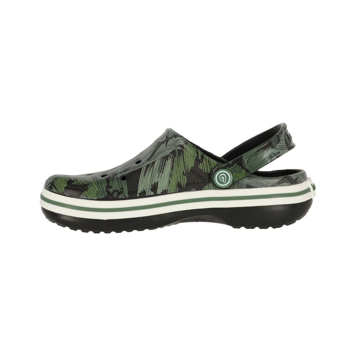 BAMERS - Zueco Bamers Airline Joven Negro Print