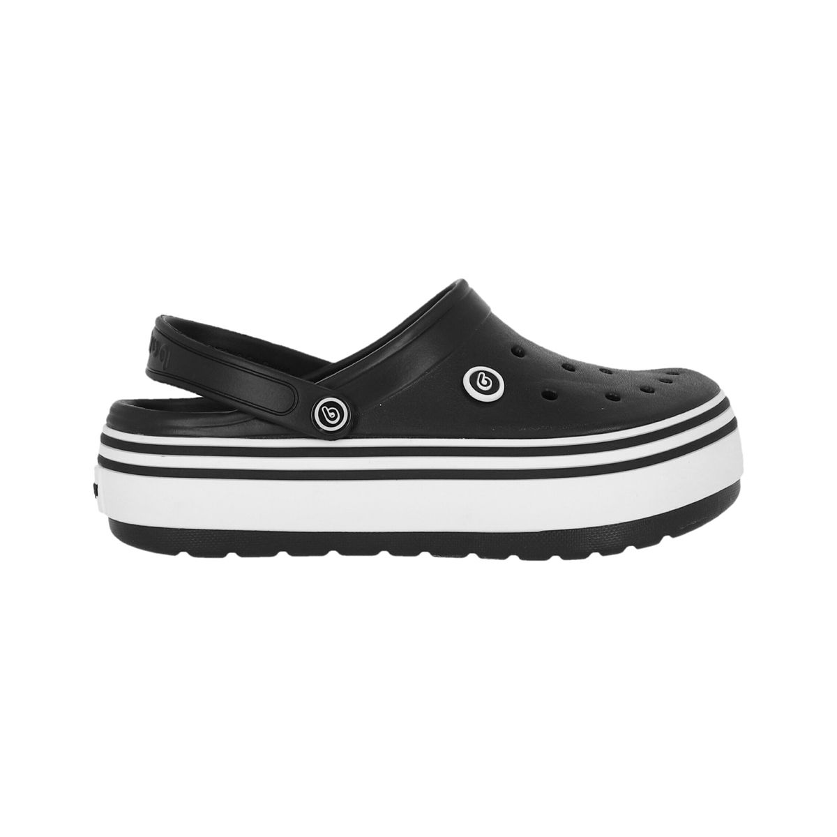 BAMERS - Zueco Bamers Airline High Mujer Negro