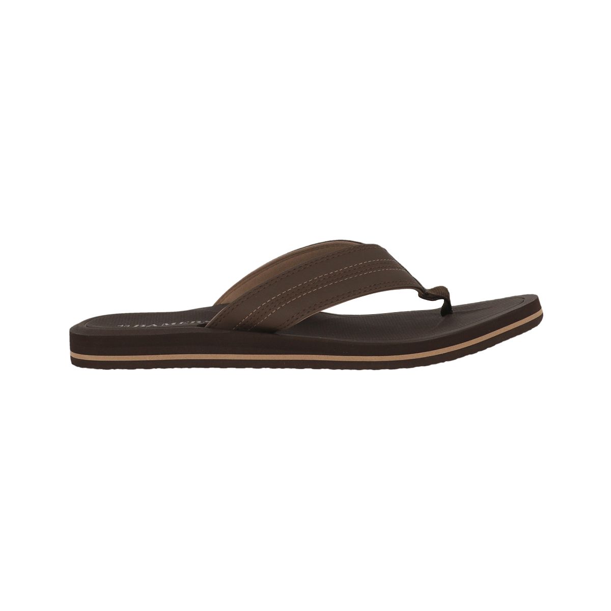 BAMERS - Sandalia Hombre  Bamers Hawaiana Flip Flop Soft Café