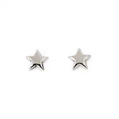ANDREA COGGIOLA JOYAS - Aros Estrella 15mm Plata Fina 925