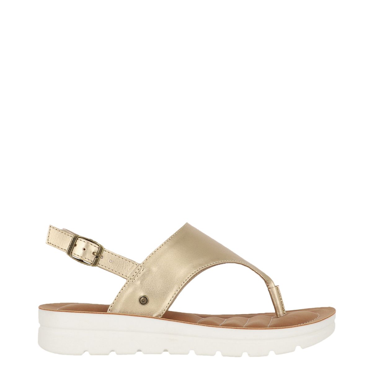 BAMERS - Sandalia Bamers Amapola Mujer Dorado