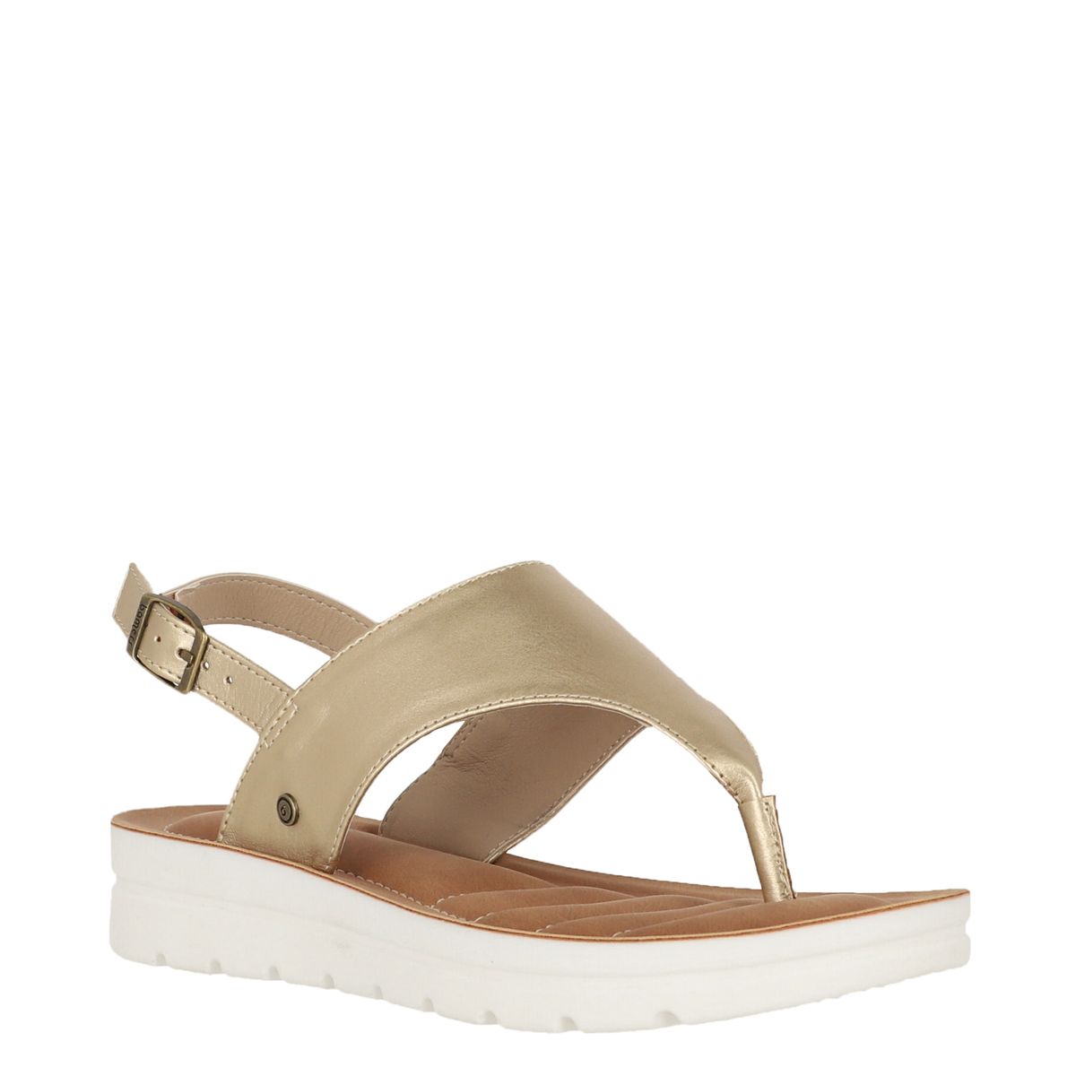 BAMERS - Sandalia Bamers Amapola Mujer Dorado