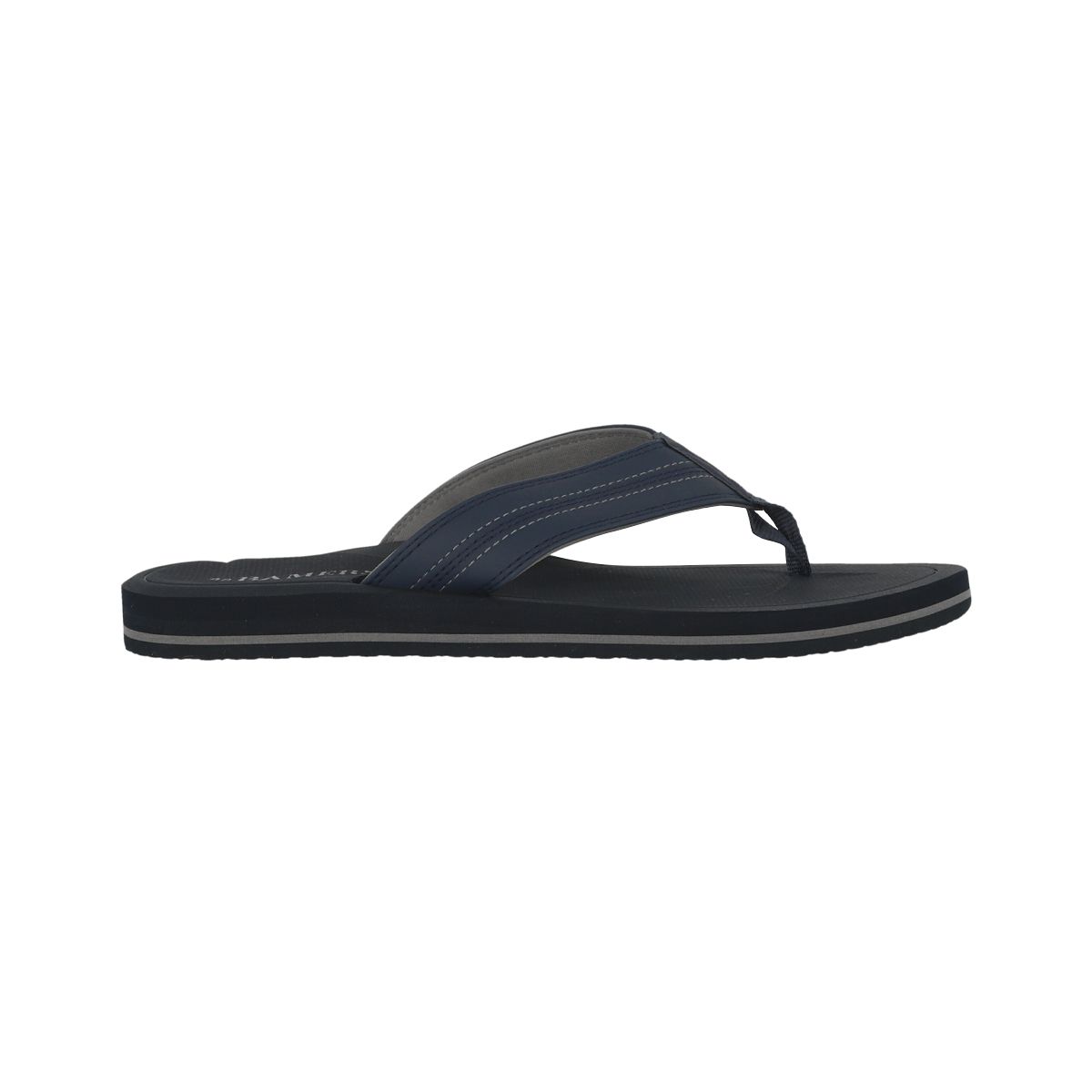 BAMERS - Sandalia Bamers Hawaiana Flip Flop Soft Hombre Azul Marino