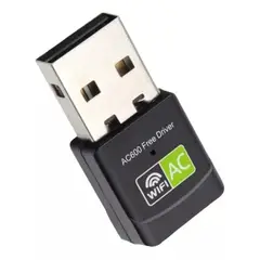 PANTHER - Adaptador Wifi Usb Dualband 2.4g / 5g 600 Mbps Con Bluetooth