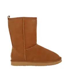 BAMERS - Bota Blast Classic Leather Mujer Caramelo