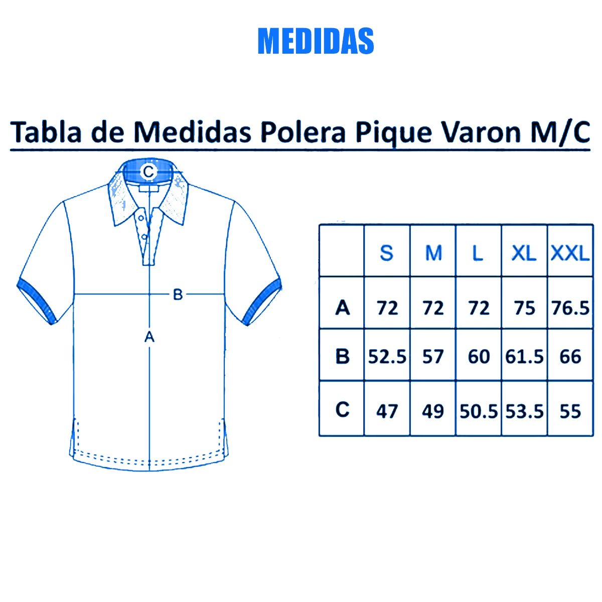 90 GRADOS - Polera Manga Corta Pique Azul Marino Para Hombre