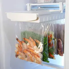 GENERICO - SOPORTE BOLSAS ZIP PARA REFRIGERADOR CON RIELES AK94