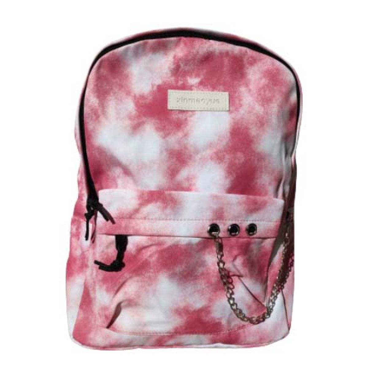 ALFA - Mochila Rosada con Cadena