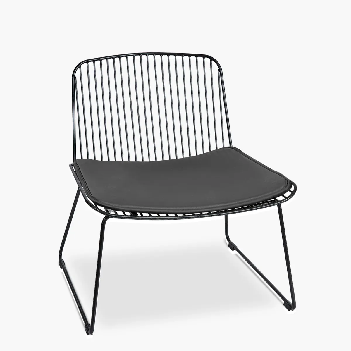 FORM DESIGN - Silla metalica Isabella W Negro Form