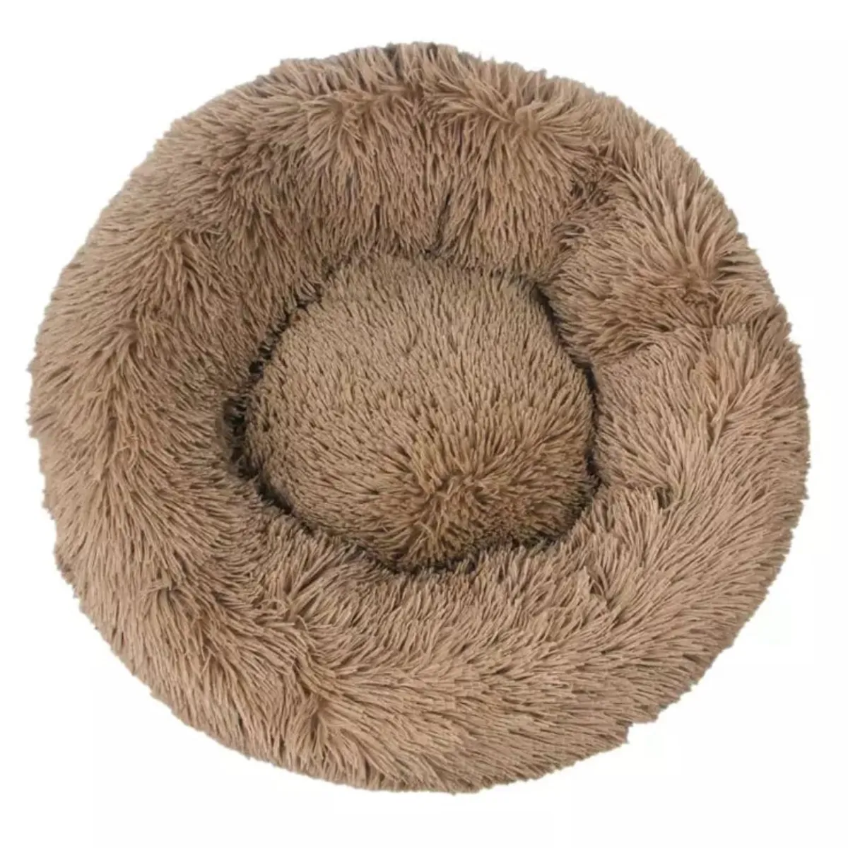 GENERICO - Camas Peludas Antiestrés Para Mascotas 70cm