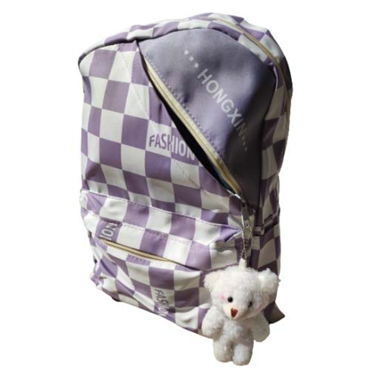 ALFA - Mochila con Diseño de Cuadros