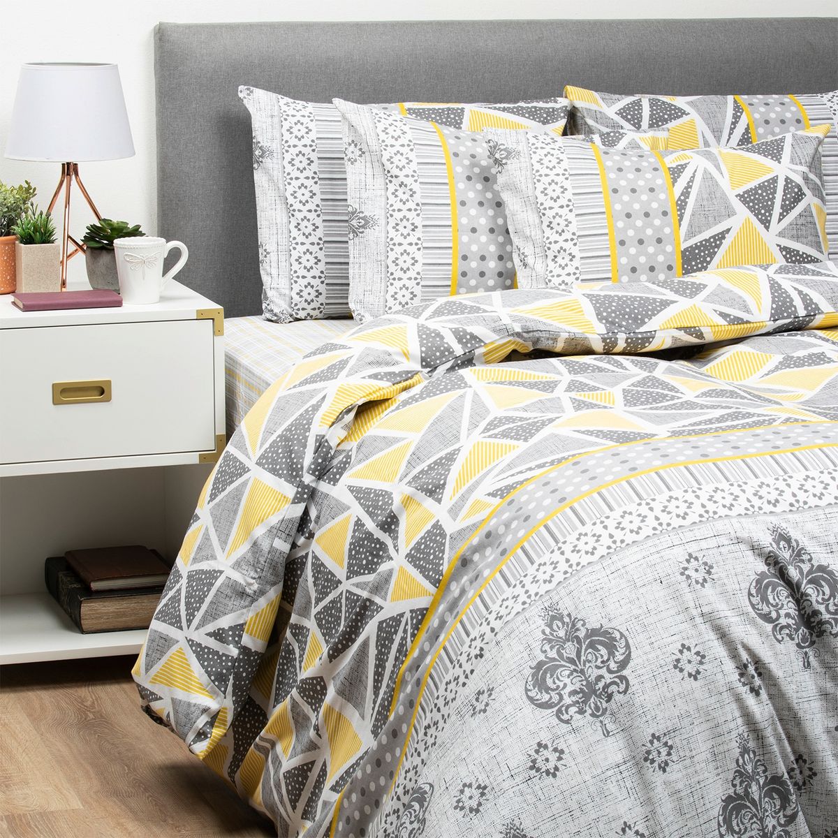 GENERICO - Set con Funda de Plumón Vella King