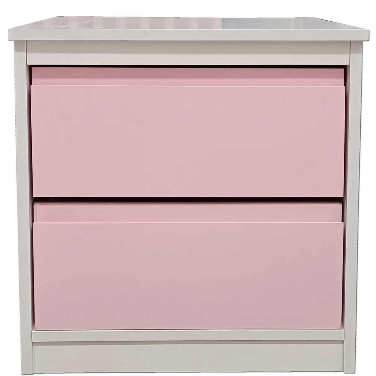 DECORACION CREATIVA - Velador 2 C Rosado Pastel X2 Minimal