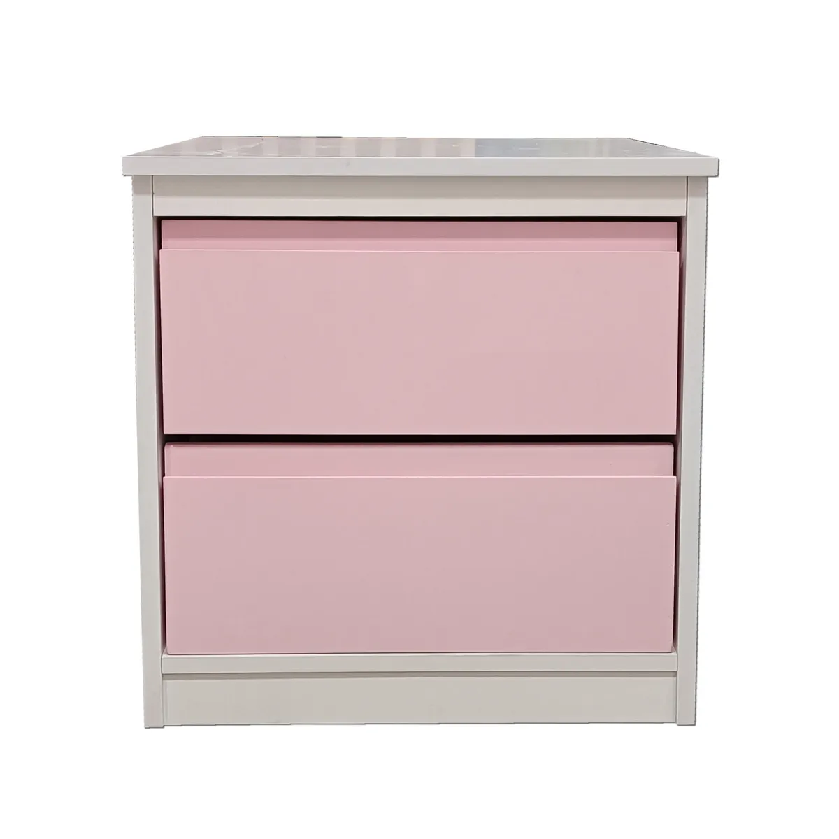 DECORACION CREATIVA - Velador 2 C Rosado Pastel X2 Minimal