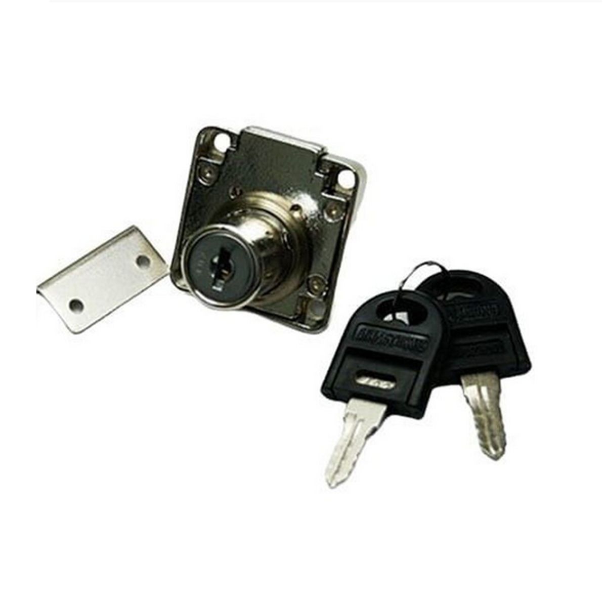 GENERICO - Cerradura Cajon Niquelada 17x20mm Caja 240 Unidades