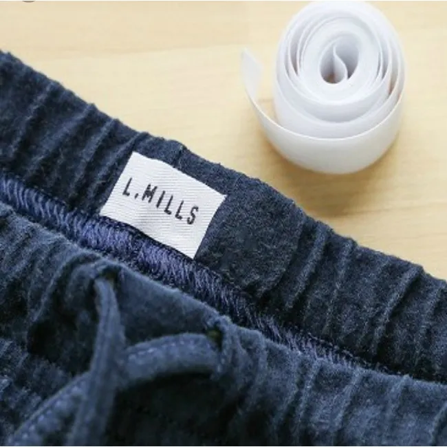 MINE - Etiquetas Termoadhesivas Rollo Cinta 2 mts Ropa