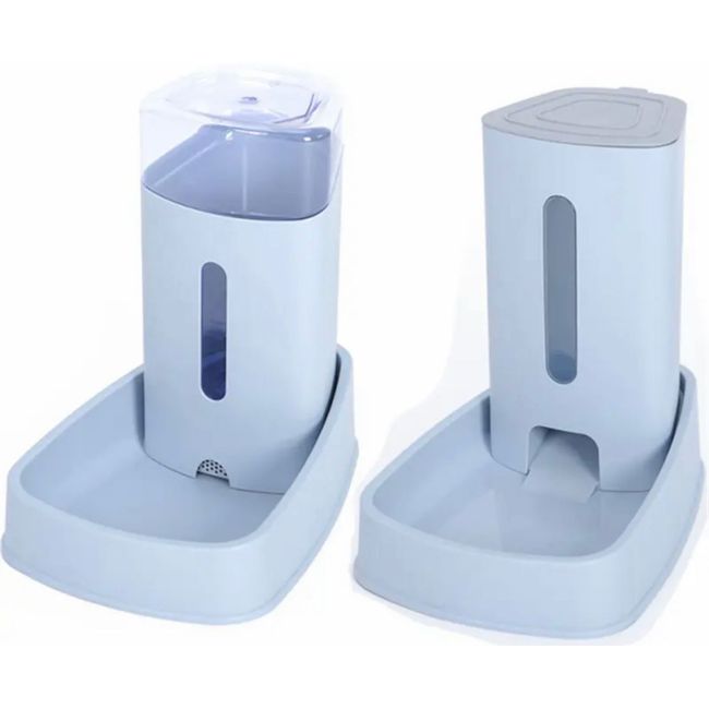 GENERICO - Bebedero y Comedero Automático Para Mascotas 1 Pack