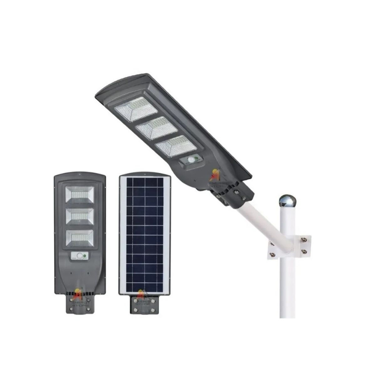 GENERICO - Foco Solar Led 120w Luminaria Full  Soporte  Control
