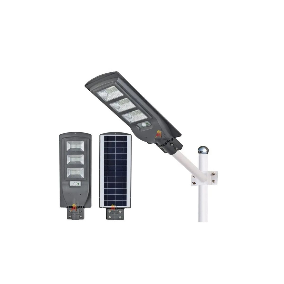 GENERICO - Foco Solar Led 120w Luminaria Full  Soporte  Control