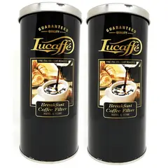 LUCAFFE - Cafe Breakfast Coffee Filter Grano Molido 1 Kilo