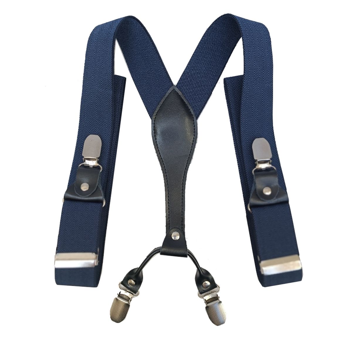 LUCIA CORBATAS - Suspensor hombre azul espiga Luciacorbatas