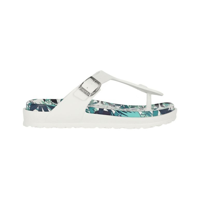 Sandalia New Capri Vegan Mujer Blanco