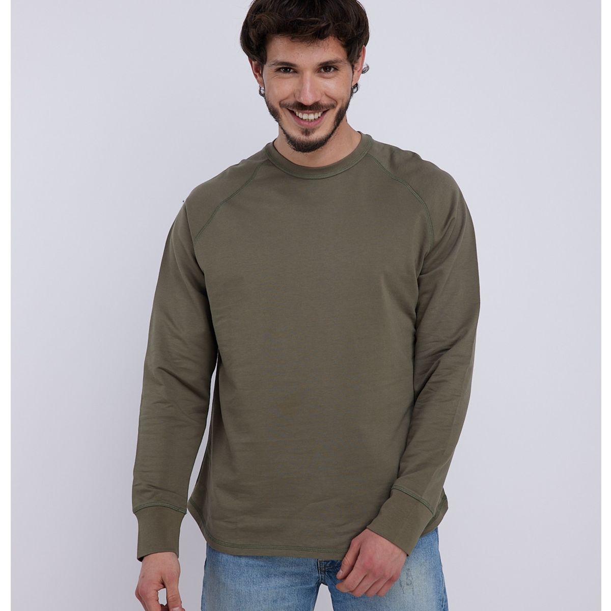 PANAMA JACK - Polerón Hombre Verde Panama Jack.