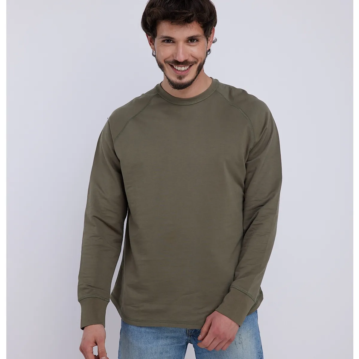 PANAMA JACK - Polerón Hombre Verde Panama Jack.