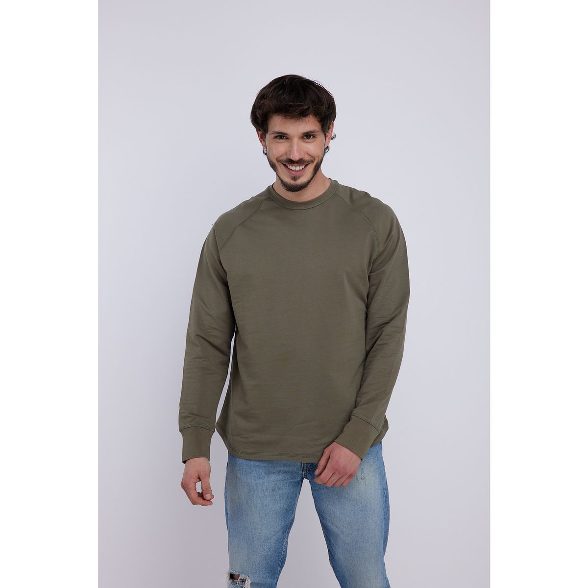 PANAMA JACK - Polerón Hombre Verde Panama Jack.