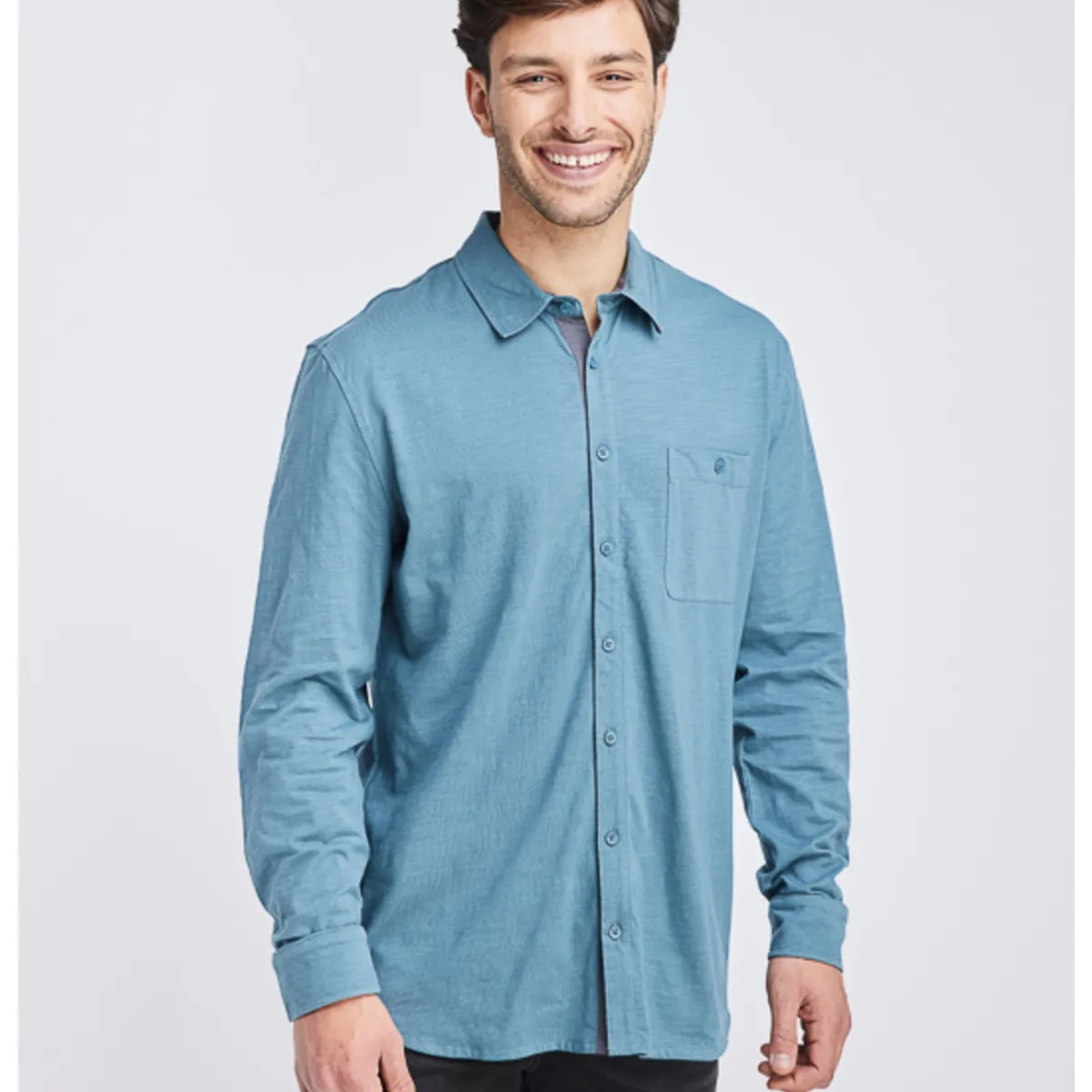 PANAMA JACK - Camisa Hombre petróleo Panama Jack_.