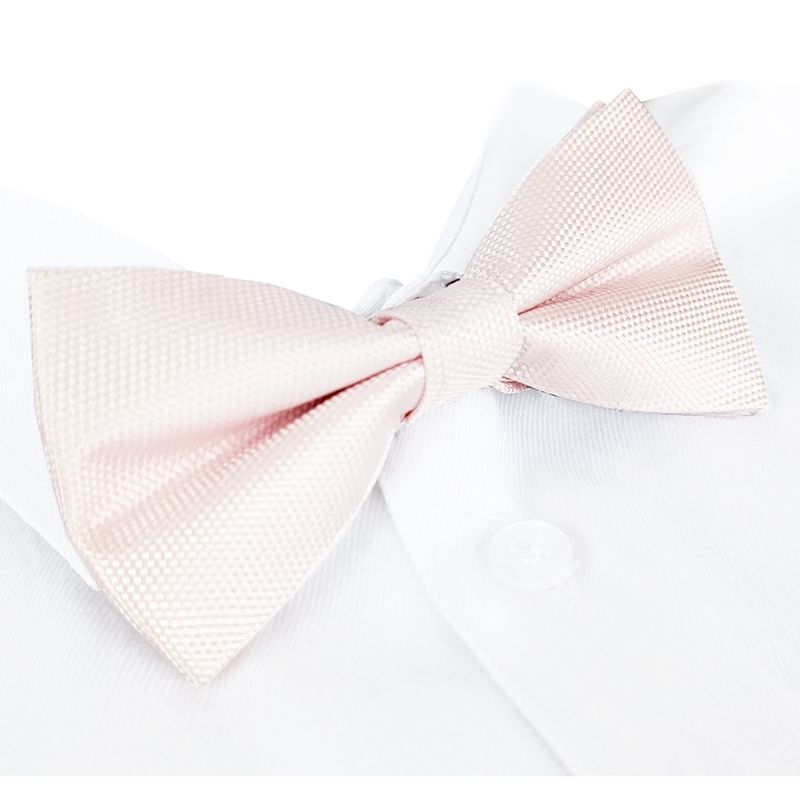 LUCIA CORBATAS - Corbatin humita armada Rosa malva de seda Luciacorbatas