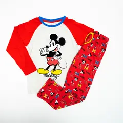 DISNEY - Pijama Niño Mickey Cool Rojo