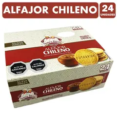 NUTRA BIEN - Alfajor Chileno De (Caja Con 24 Alfajores)