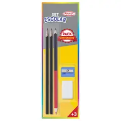 ARTEL - Set Escolar 2 Lápices Grafito