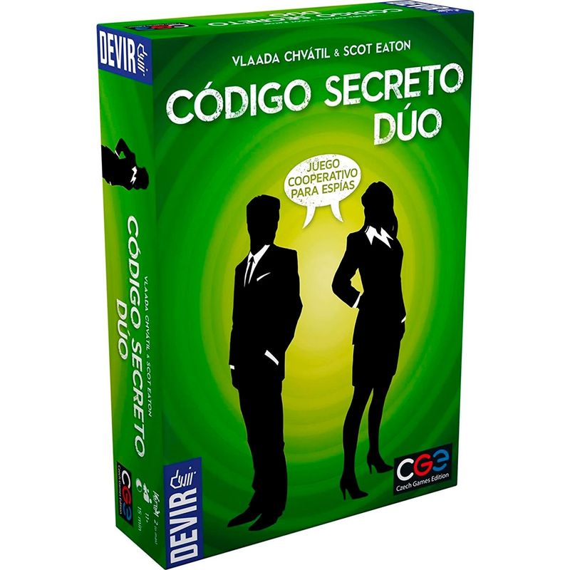 DEVIR - Código Secreto Duo - Juego de Mesa - Español