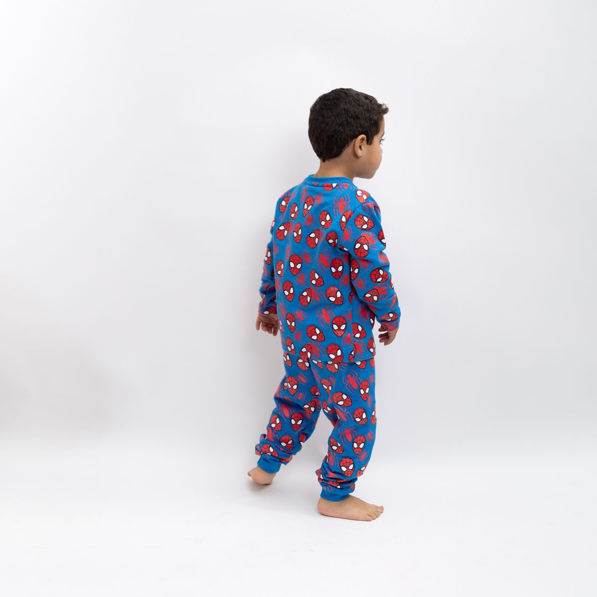MARVEL - Pijama Disfraz Niño Spiderman Caritas Azul Marvel
